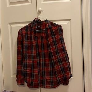 Red madewell flannel